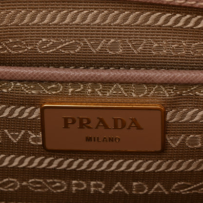 Prada Saffiano Small Galleria Double Zip Tote Cammeo 6 of 10