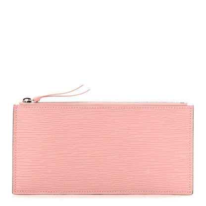 Louis Vuitton Epi Felicie Chain Wallet Zippered Insert Rose Ballerine 1 of 6
