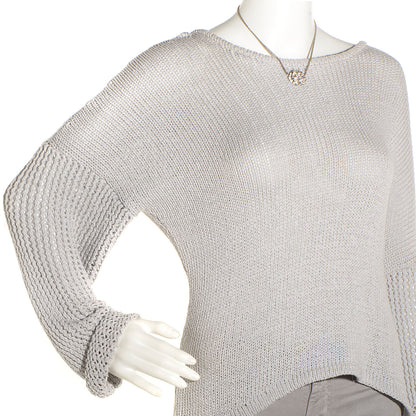 Chanel Crystal Camellia CC Necklace Silver 2 of 7