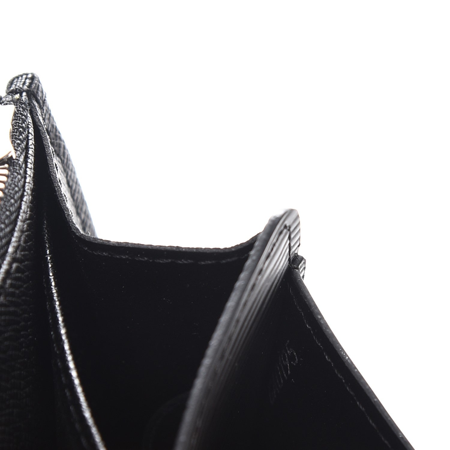 Louis Vuitton Epi Louise Wallet Black 7 of 8