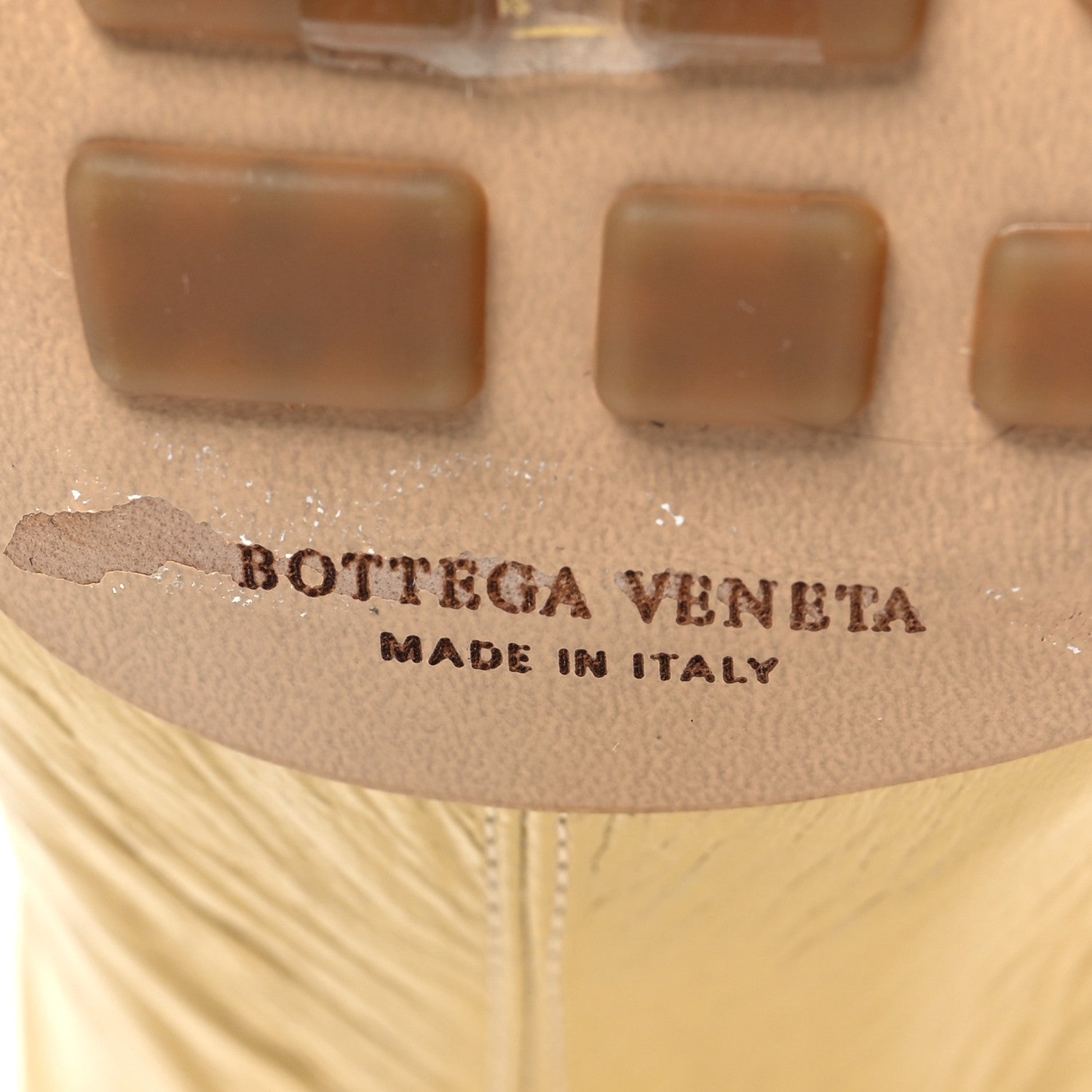 Bottega Veneta Crunch Lux Mules 38 Tapioca 7 of 8