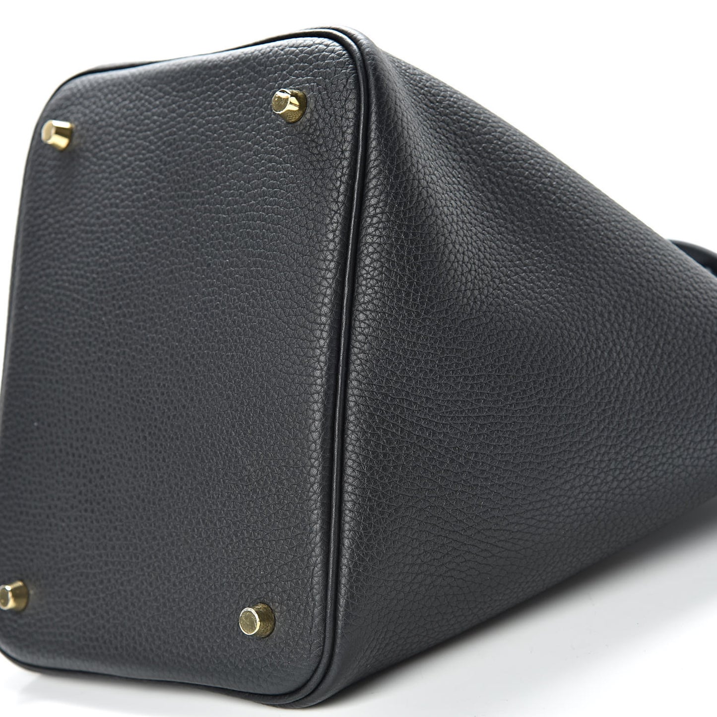 Taurillon Clemence Picotin Lock 22 MM Black