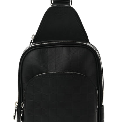 Louis Vuitton Damier Infini Avenue Sling Bag NM Onyx 7 of 9