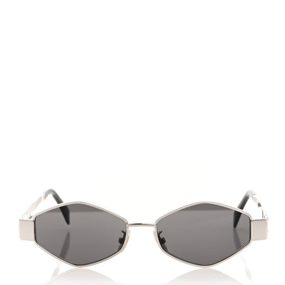 Celine Metal Triomphe 02 Sunglasses CL40254U Silver 2 of 7