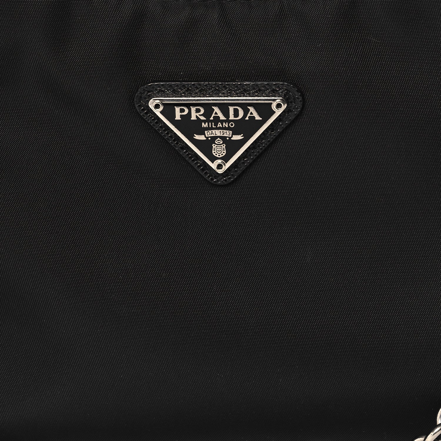 Prada Nylon Re-Edition 2005 Shoulder Bag Black 7 of 10