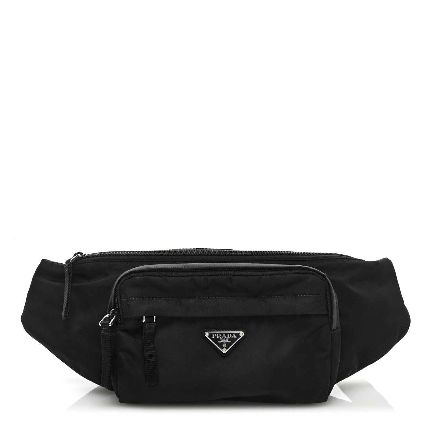 Prada Tessuto Nylon Montagna Belt Bag Black 1 of 8