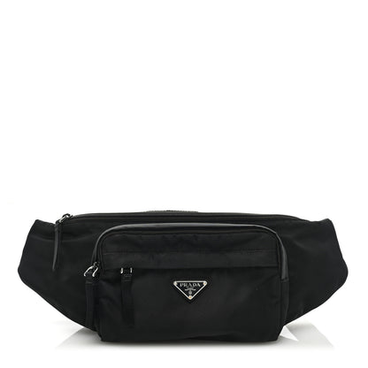 Prada Tessuto Nylon Montagna Belt Bag Black 1 of 8