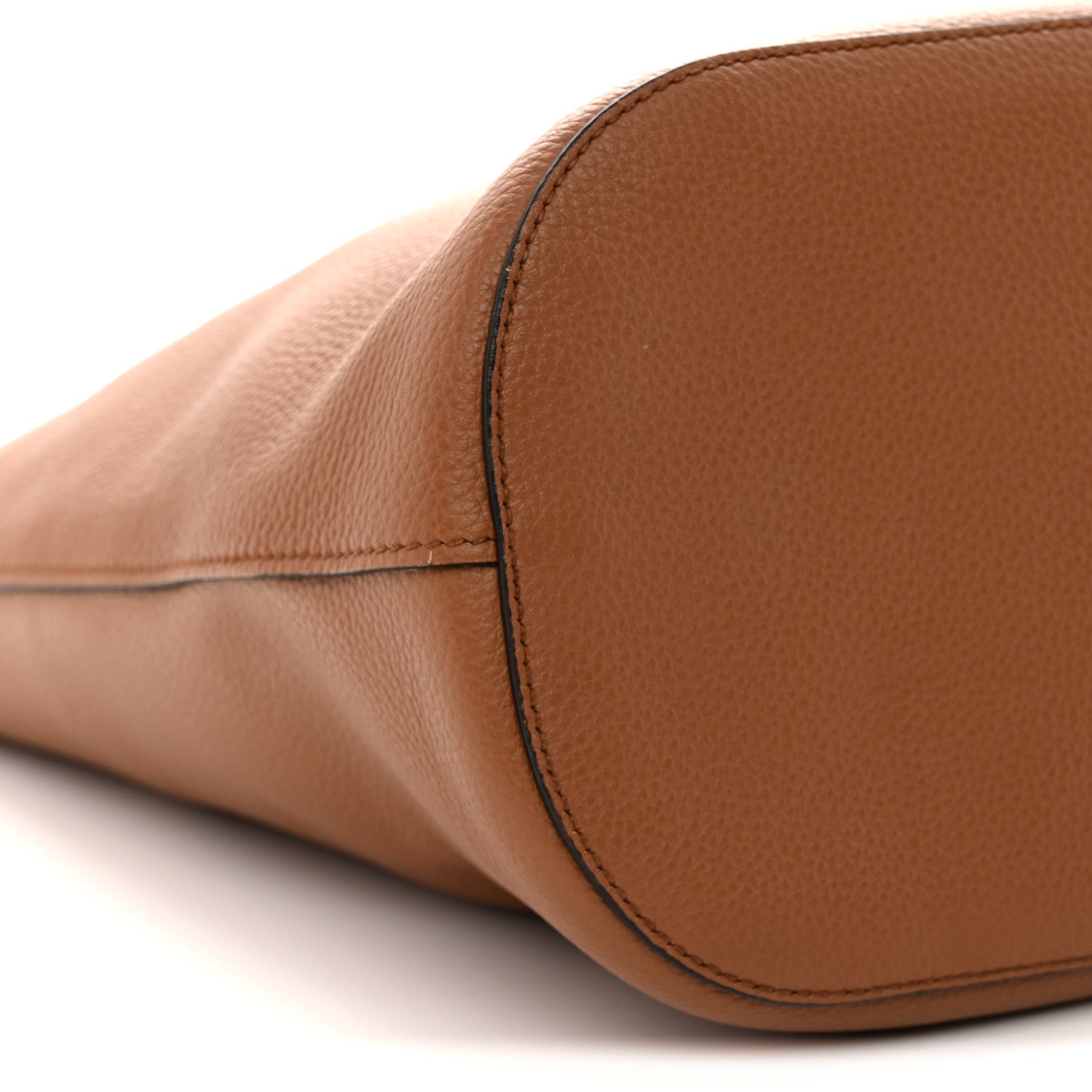 Prada Vitello Phenix Logo Hobo Caramel 8 of 9