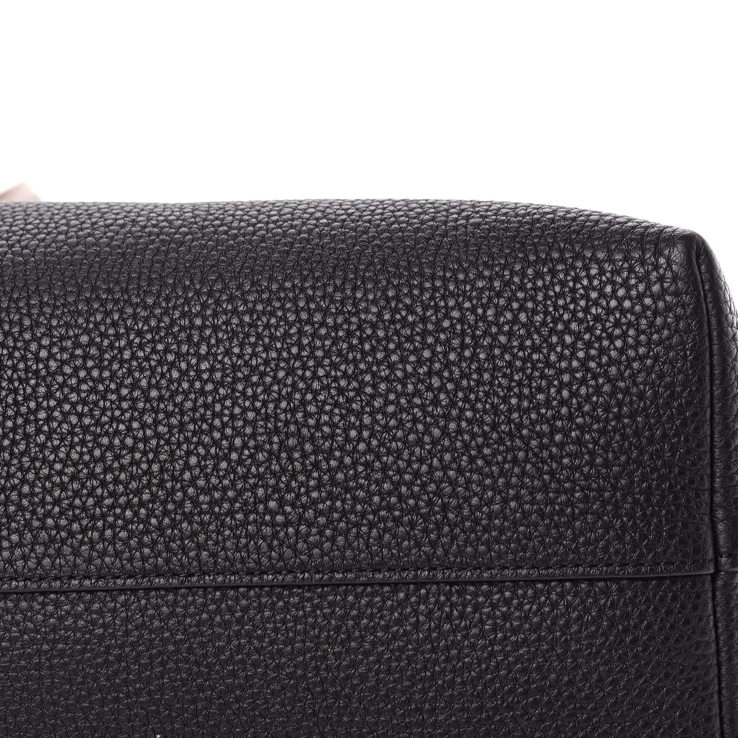 Prada Vitello Daino Tote Black 11 of 12