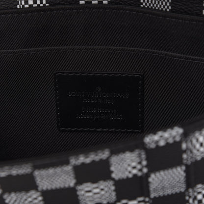 Louis Vuitton Damier Distorted Flap Soft Trunk Messenger 8 of 9
