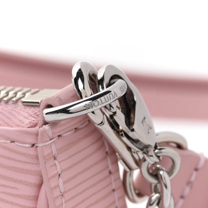Louis Vuitton Epi Easy Pouch On Strap Rose Ballerine 9 of 14