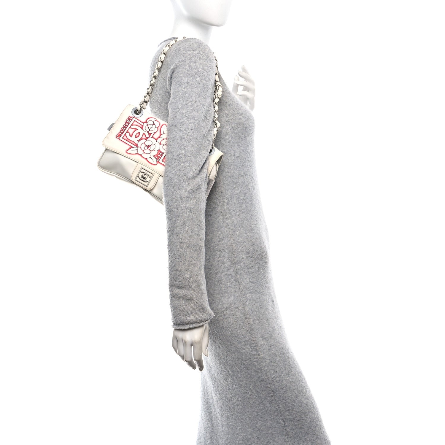CHANEL シャネル 花柄デザイン バイザー ホワイト ゴルフ Chanel Canvas Sport Camellia Flap White 1769752 – FASHIONPHILE