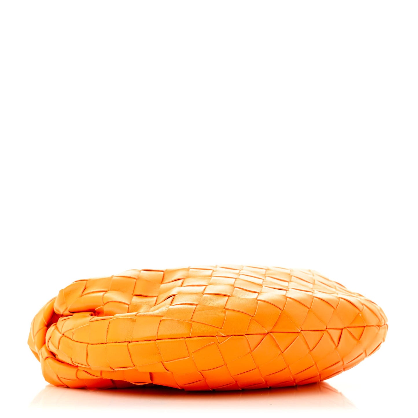 Nappa Intrecciato Mini Jodie Tangerine