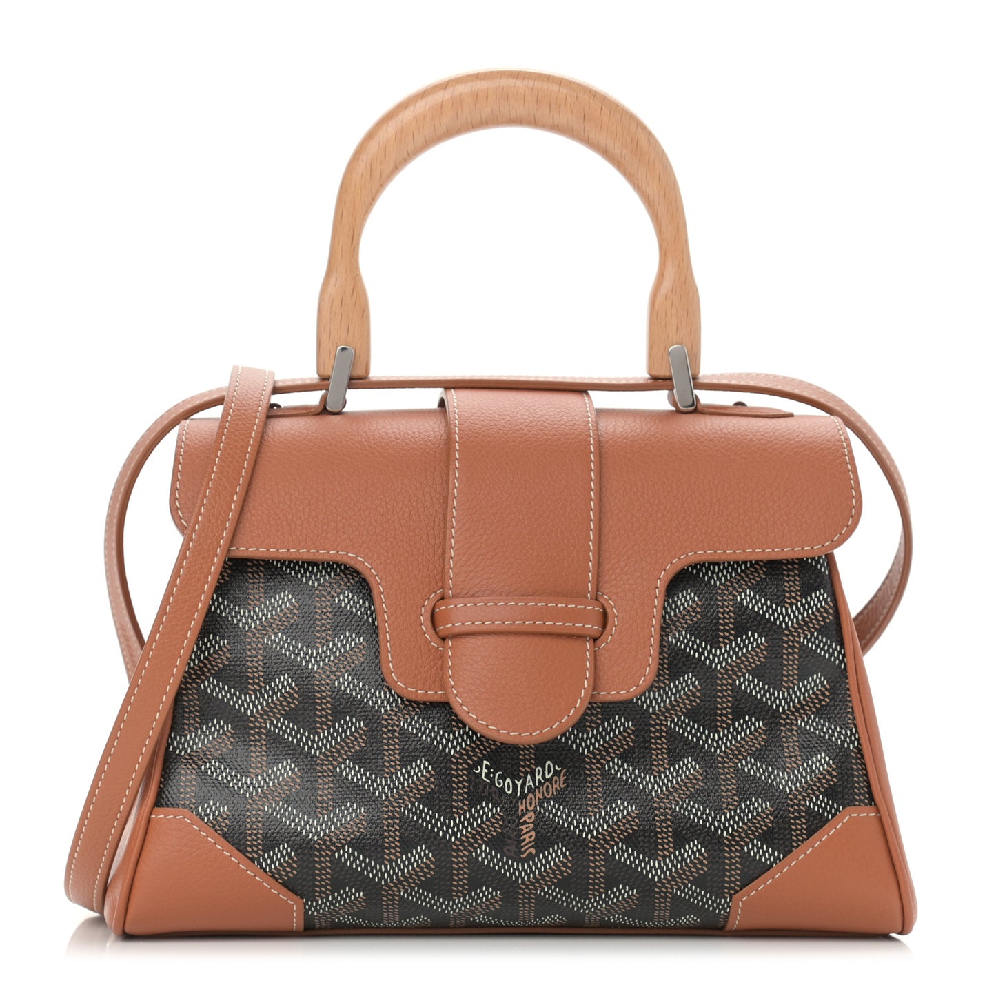 Goyardine Mini Saigon Black Gold