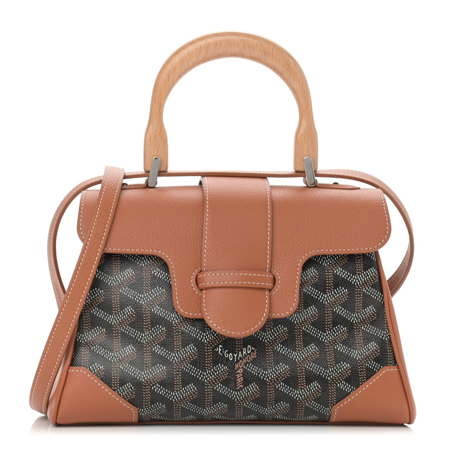 Goyard Goyardine Mini Saigon Black Gold 1 of 11