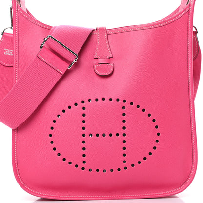 Hermes Epsom Evelyne III PM Rose Tyrien 8 of 16