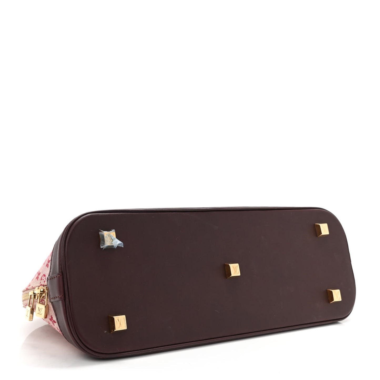 Mini Monogram Alma Long Cherry