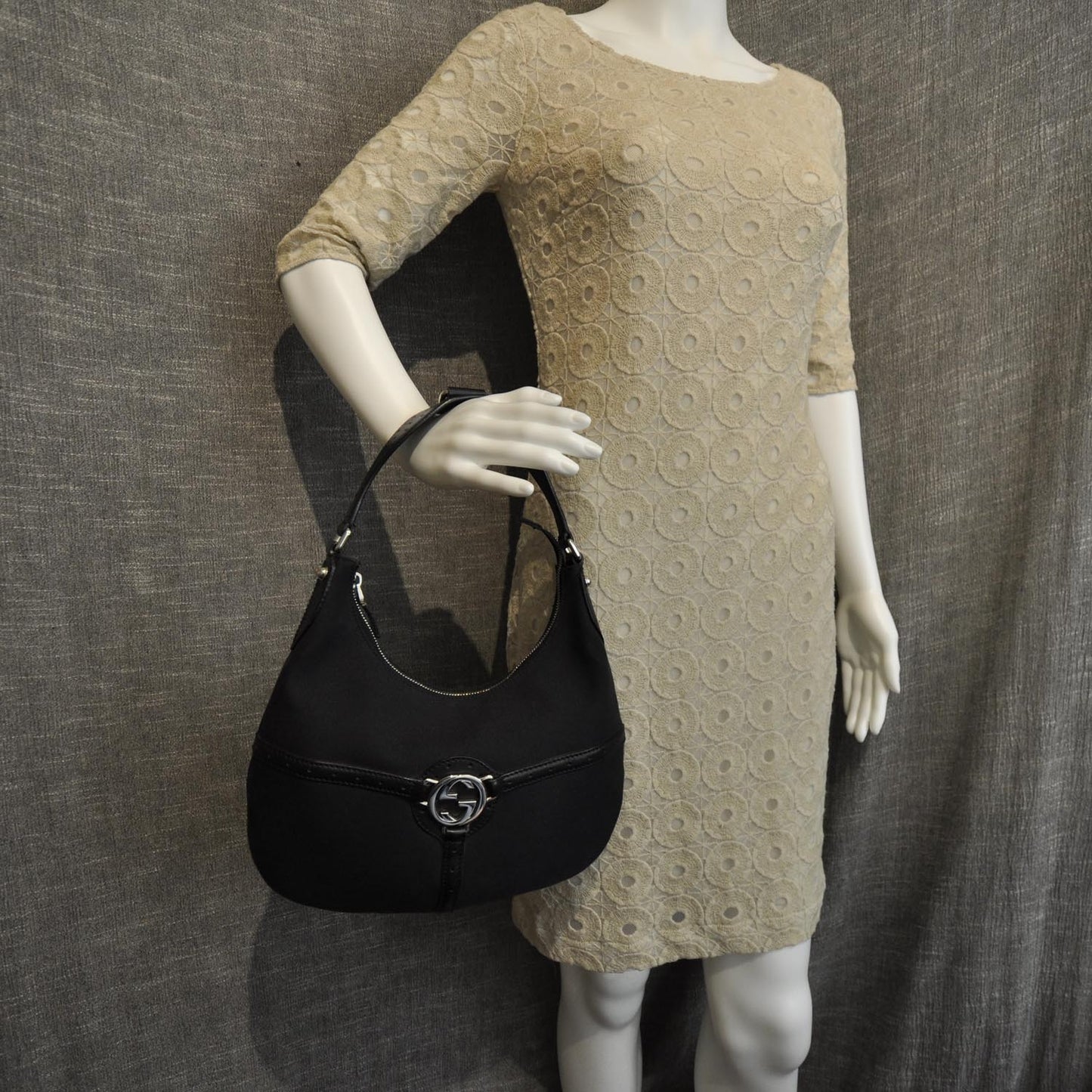 Canvas Reins Hobo Black