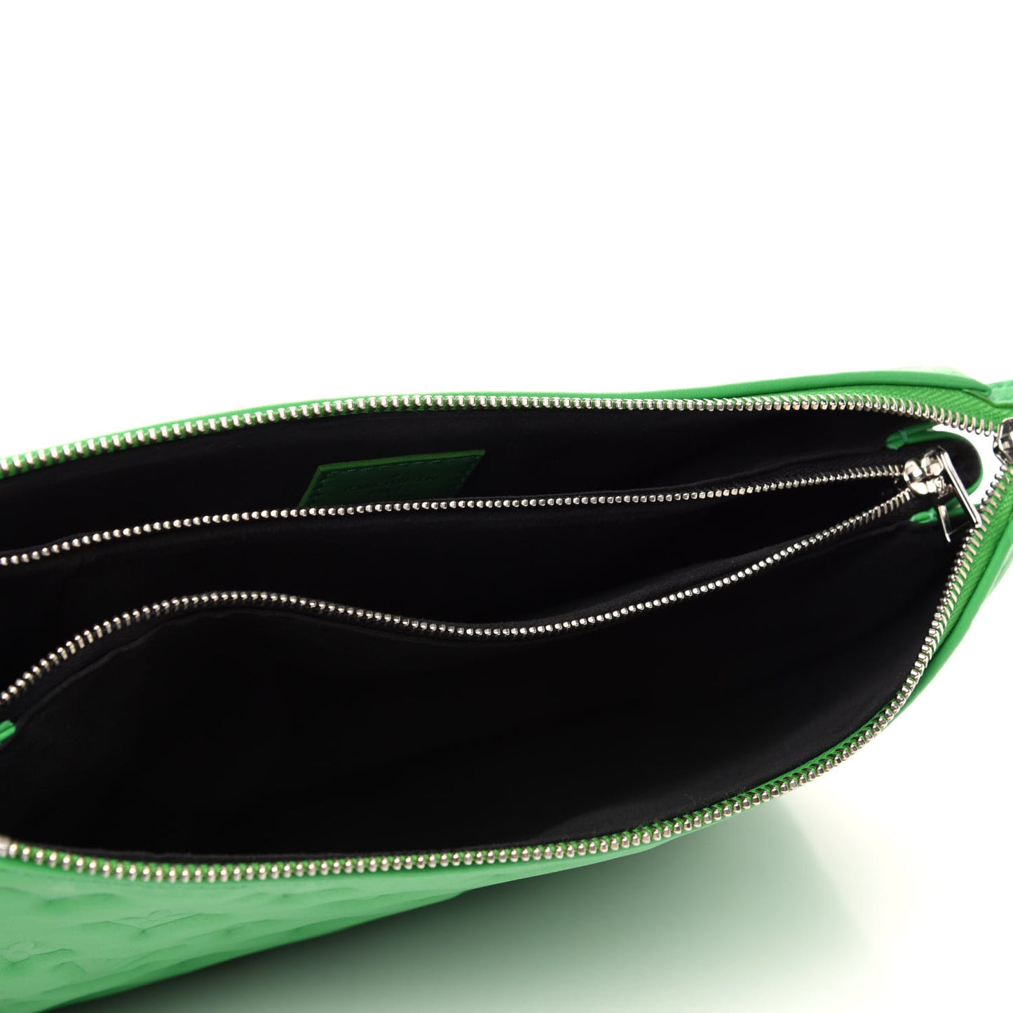 Lambskin Embossed Monogram Coussin PM LV Motion Green
