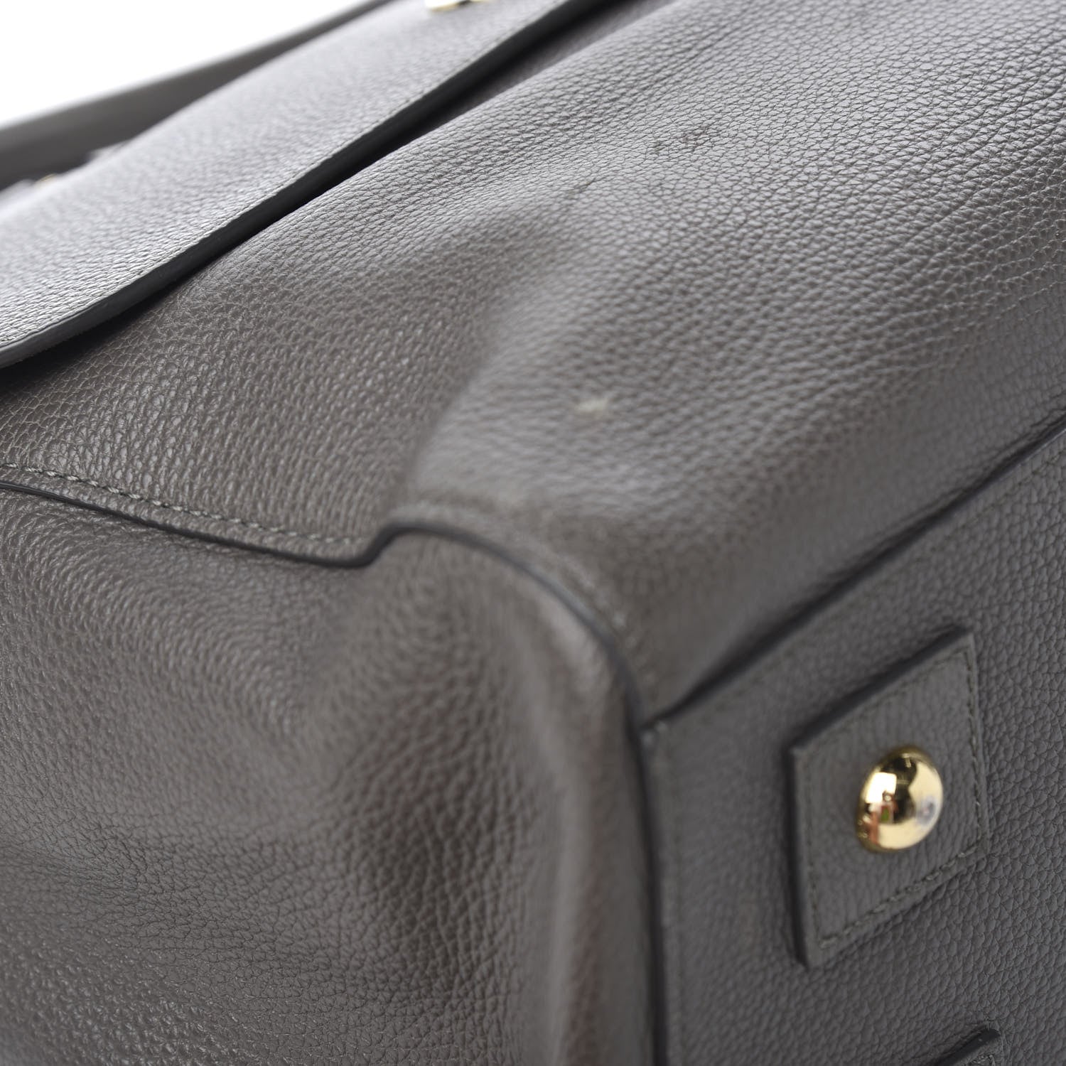 Mulberry Glossy Goatskin Medium Del Rey Satchel Grey 7 of 14