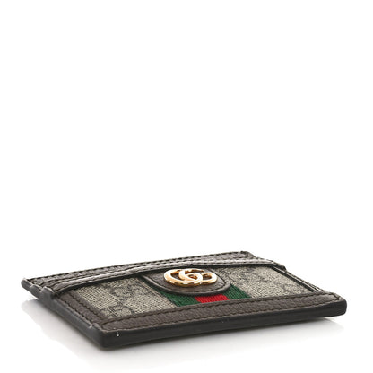Gucci GG Supreme Monogram Ophidia Card Holder Brown 4 of 8