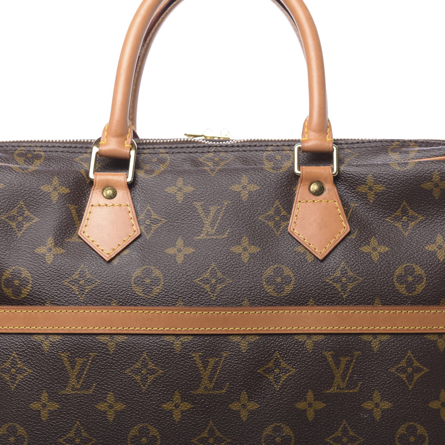 Louis Vuitton Monogram Porte-Documents Voyage Briefcase 2 Compartments 9 of 11