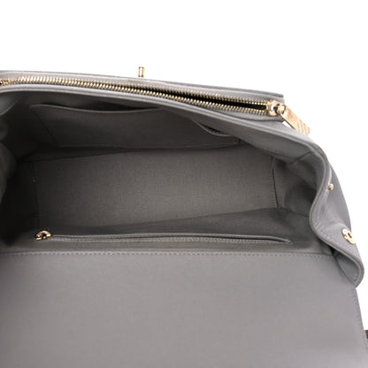 Chanel Caviar Quilted Large Business Affinity Flap Grey 5 of 23