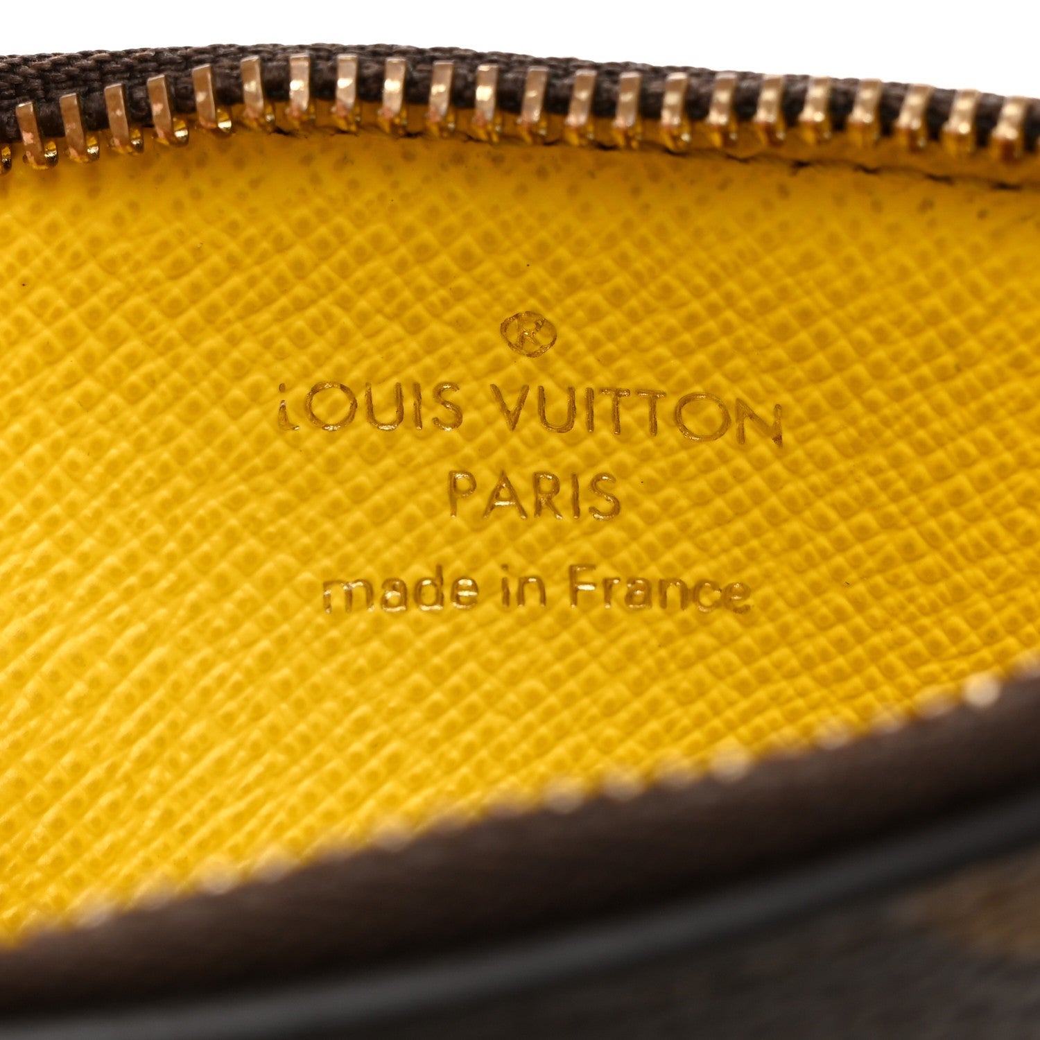 Louis Vuitton Monogram Zipped Romy Card Holder Yellow 6 of 6