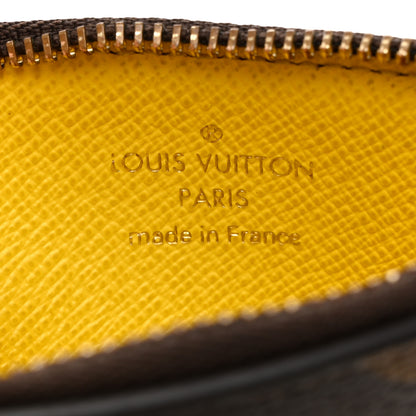 Louis Vuitton Monogram Zipped Romy Card Holder Yellow 6 of 6