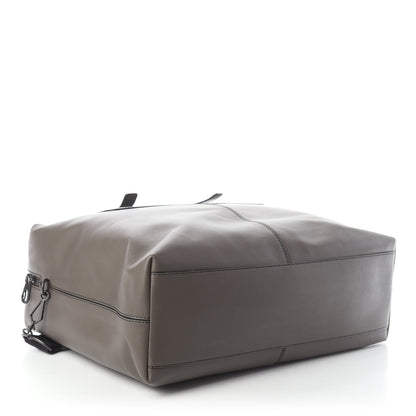 Bottega Veneta Calfskin Intrecciato Oculus Duffel Bag New Steel 4 of 9
