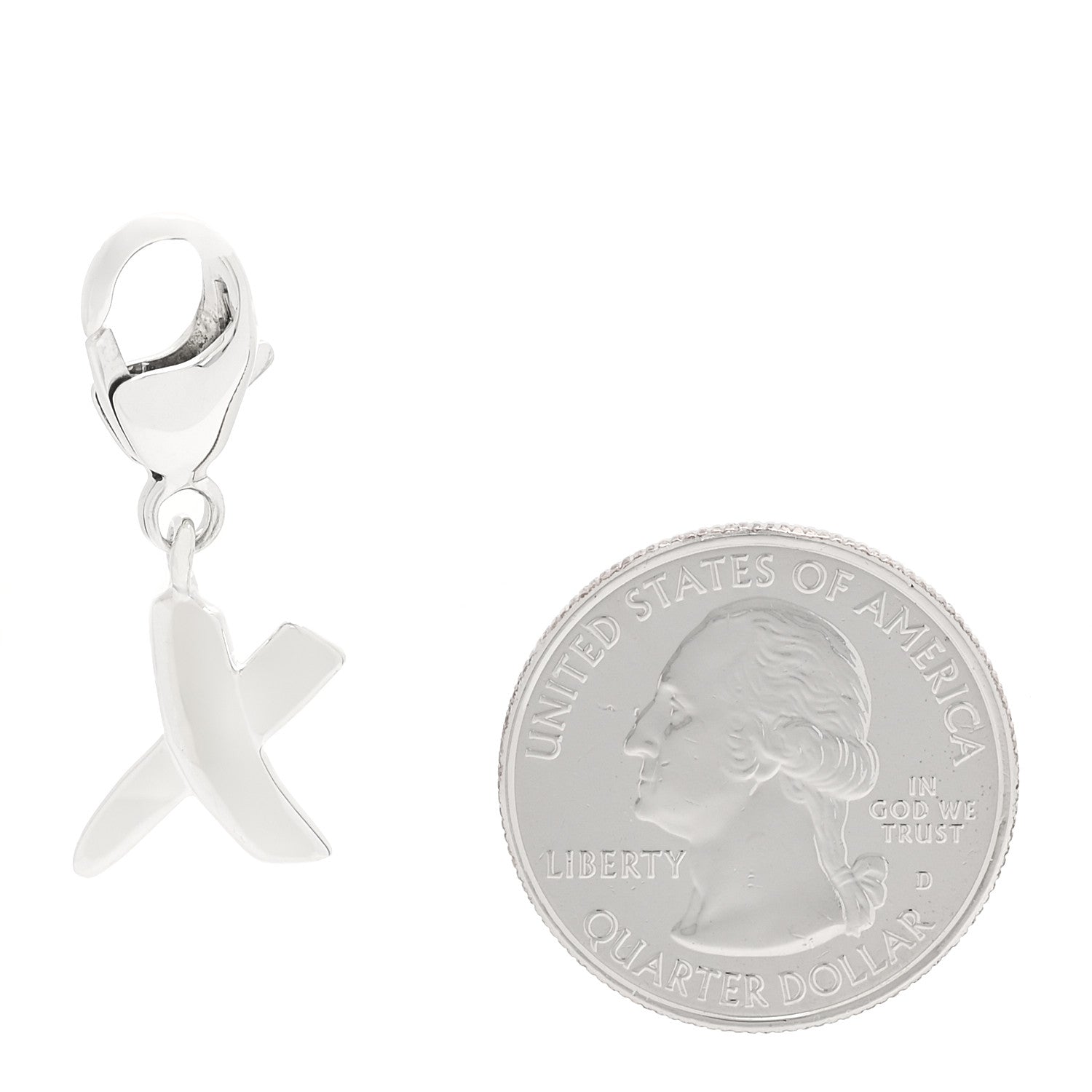 Tiffany Sterling Silver Paloma Picasso Graffiti X Charm 2 of 4