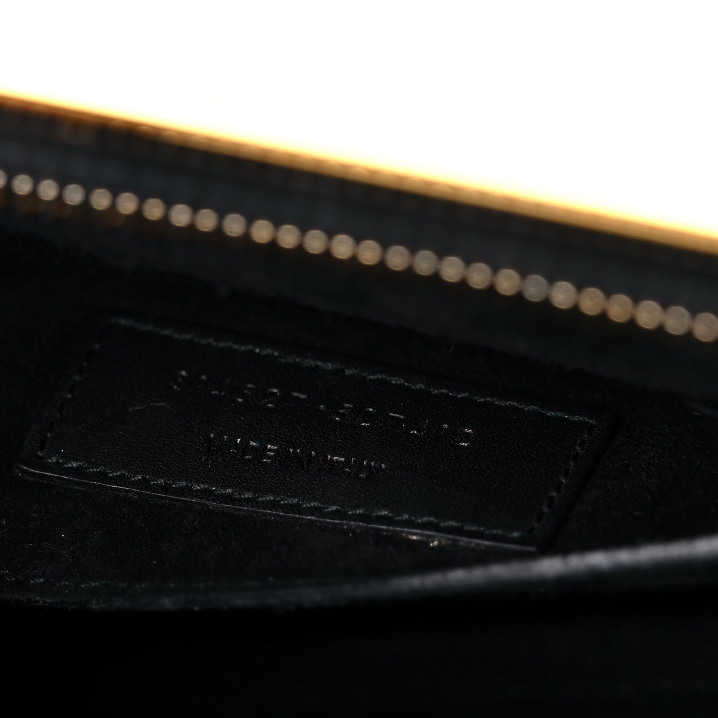Leather Lutetia Clutch Black