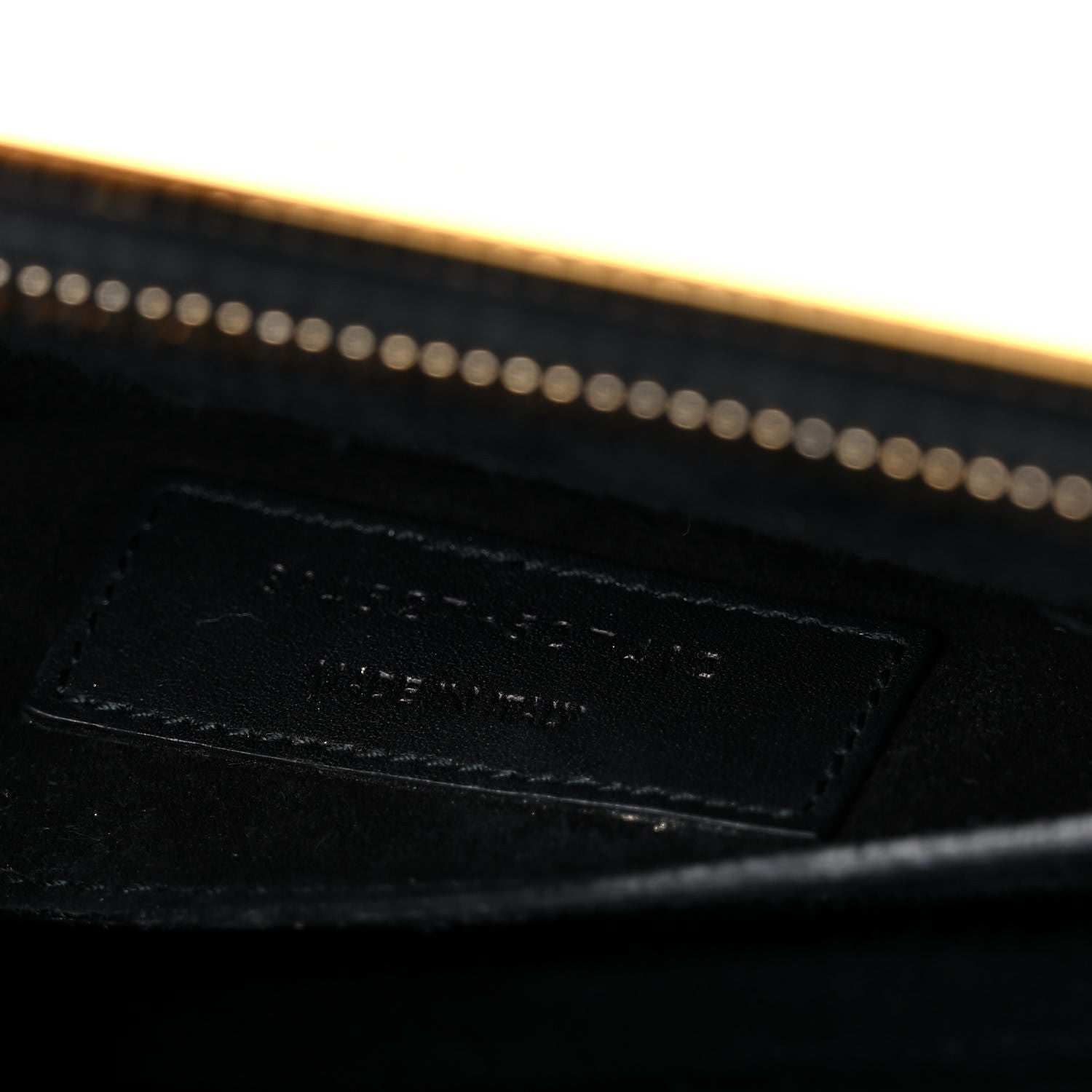 Saint Laurent Leather Lutetia Clutch Black 8 of 29
