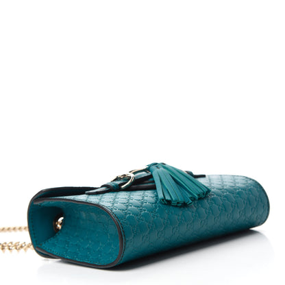 Gucci Microguccissima Mini Emily Shoulder Bag Deep Cobalt 4 of 10