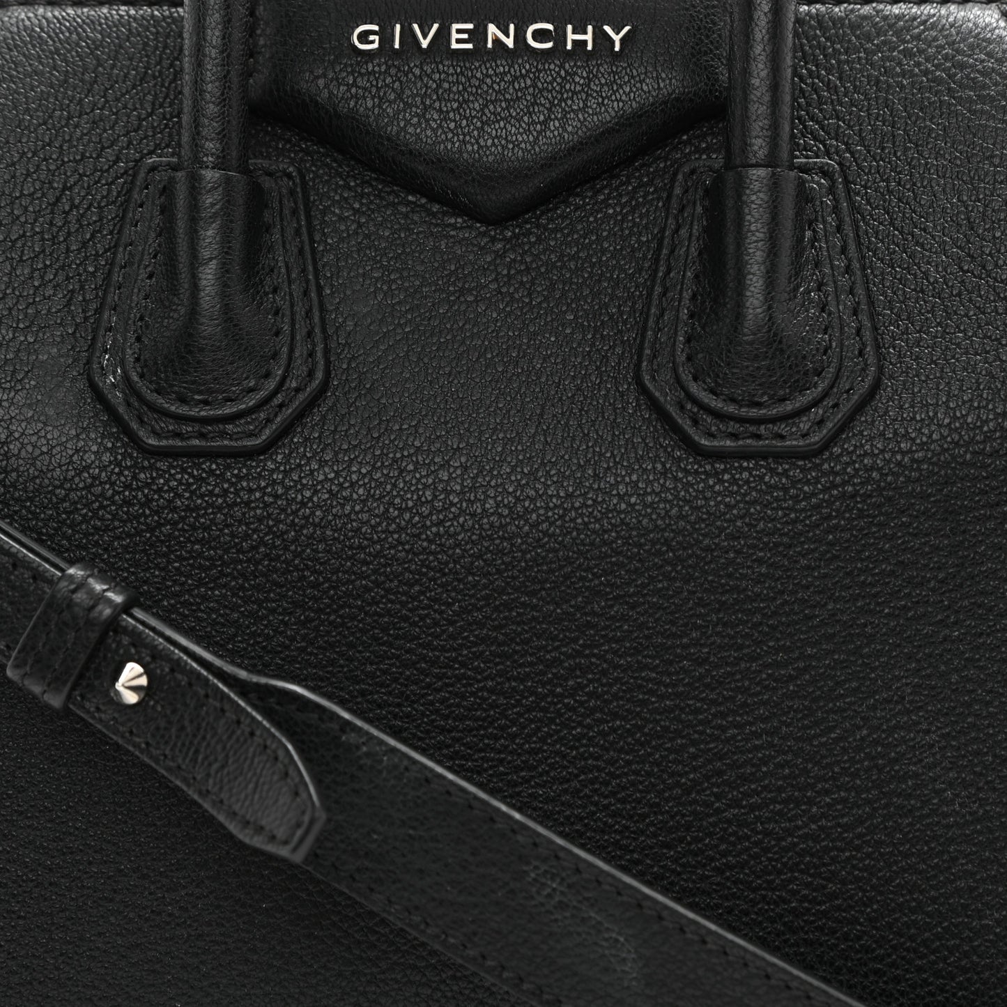 Sugar Goatskin Mini Antigona Black