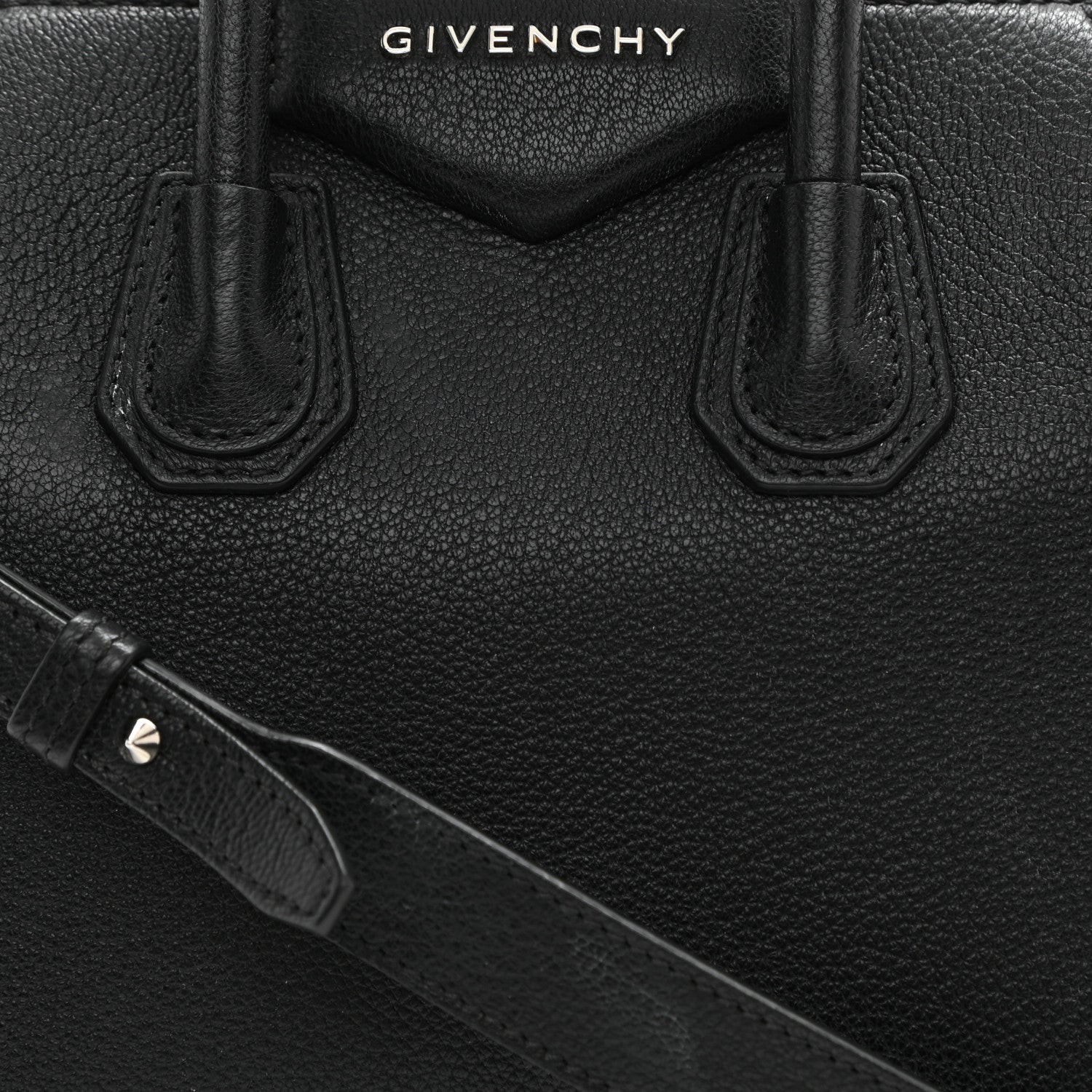 Givenchy Sugar Goatskin Mini Antigona Black 8 of 12