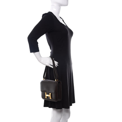 Hermes Box Constance 23 Chocolate 3 of 16