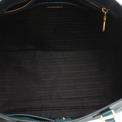 Prada Saffiano Lux Tote Ottanio 6 of 9