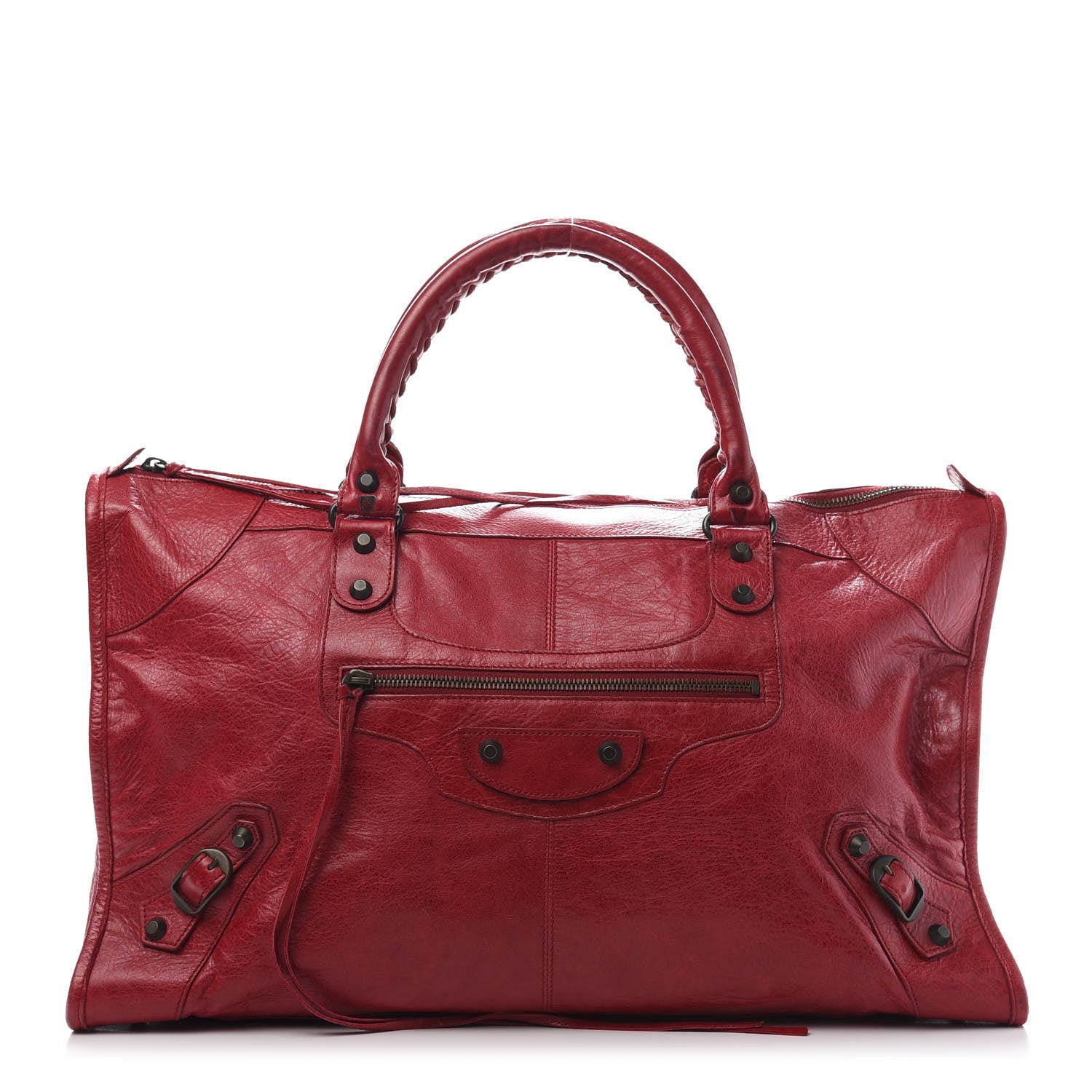 Balenciaga Agneau Classic Hardware Work Rubisse 3 of 19