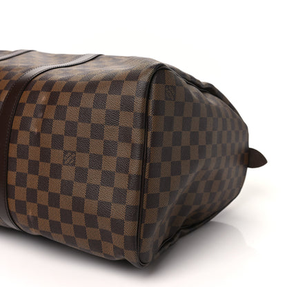 Louis Vuitton Damier Ebene Keepall 50 8 of 9
