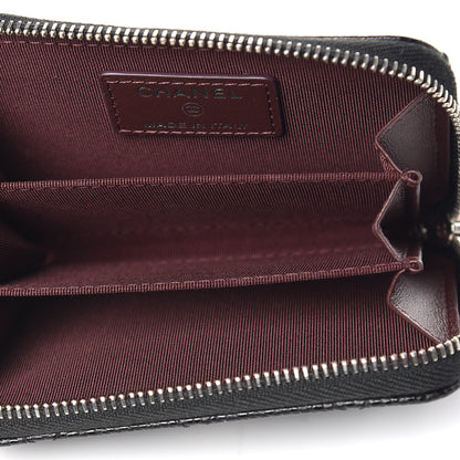 Chanel Caviar Quilted Zip Coin Purse Black 5 of 8