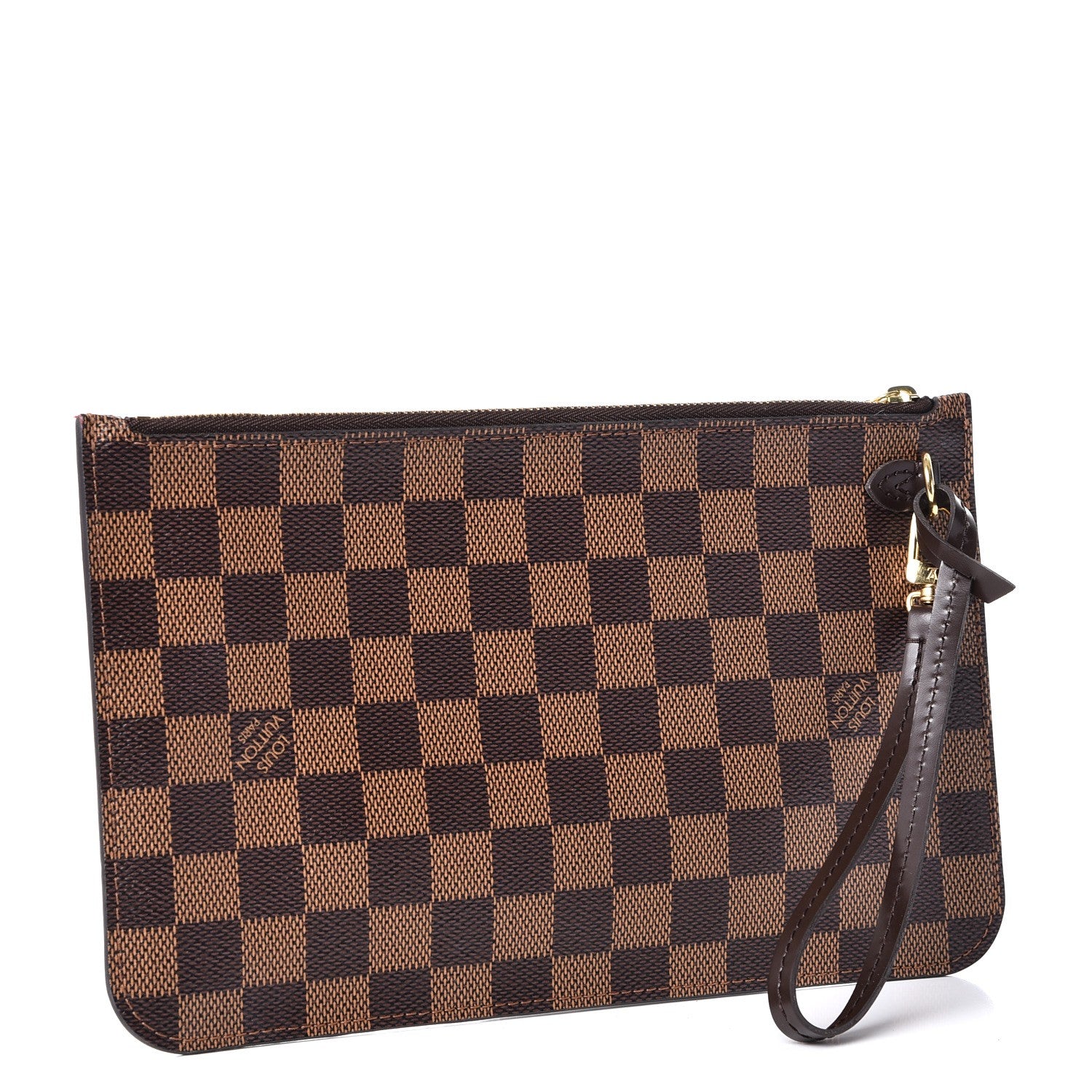 Louis Vuitton Damier Ebene Neverfull MM GM Pochette 3 of 8