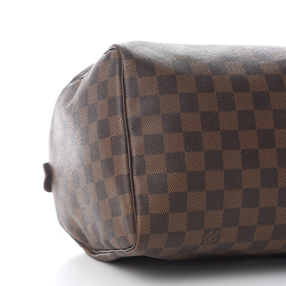 Louis Vuitton Damier Ebene Speedy 35 7 of 9