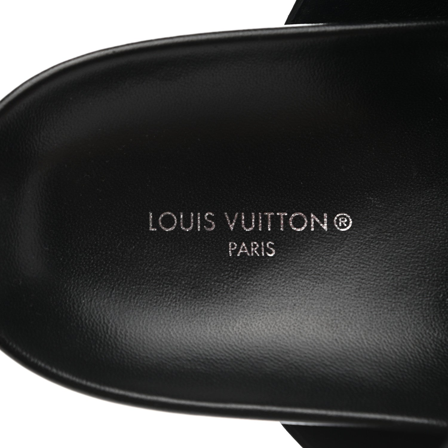 Louis Vuitton Monogram Bom Dia Mule Sandals 41 Black 7 of 8