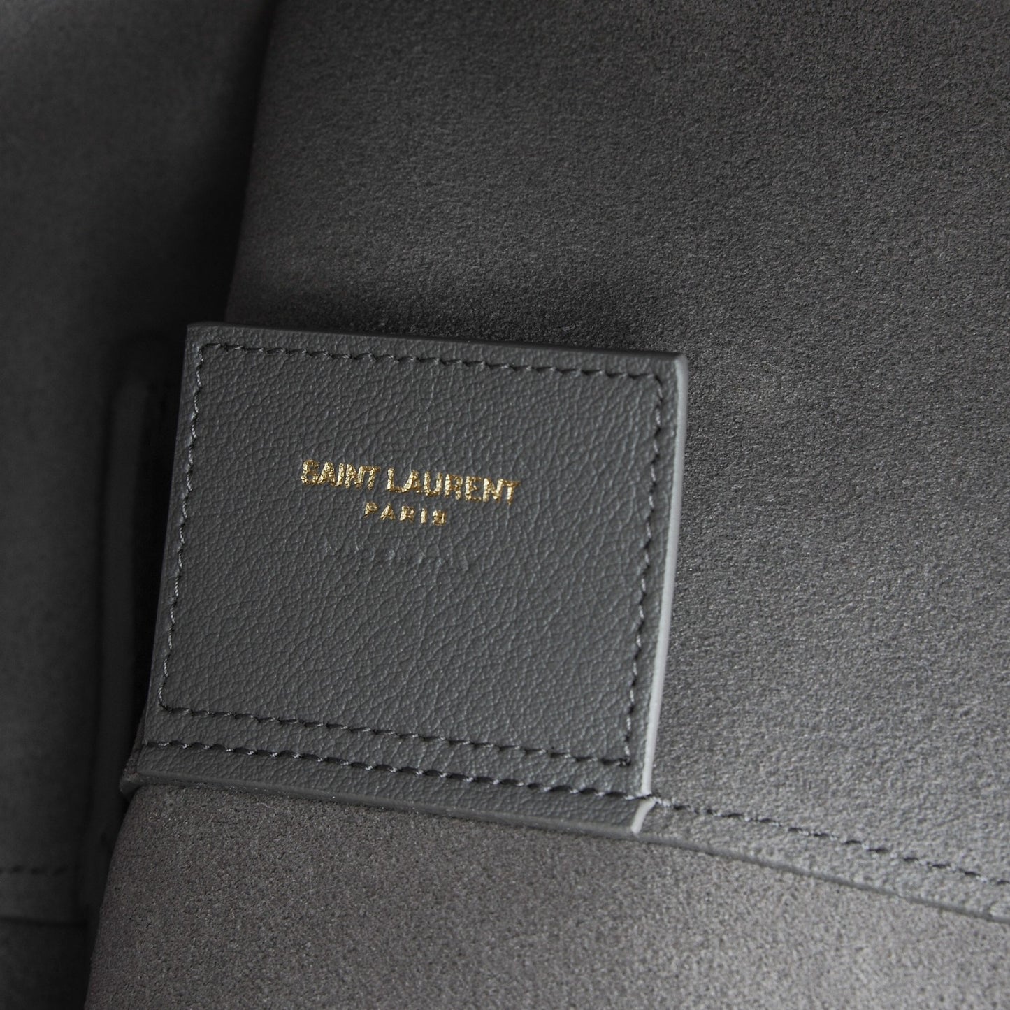 Calfskin Large Shopping Tote Fog