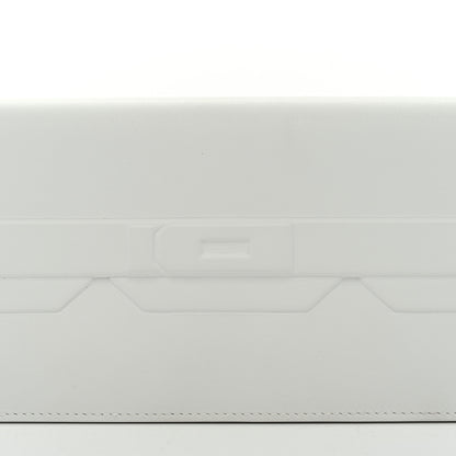 Hermes Swift Shadow Clutch 29 White 8 of 8