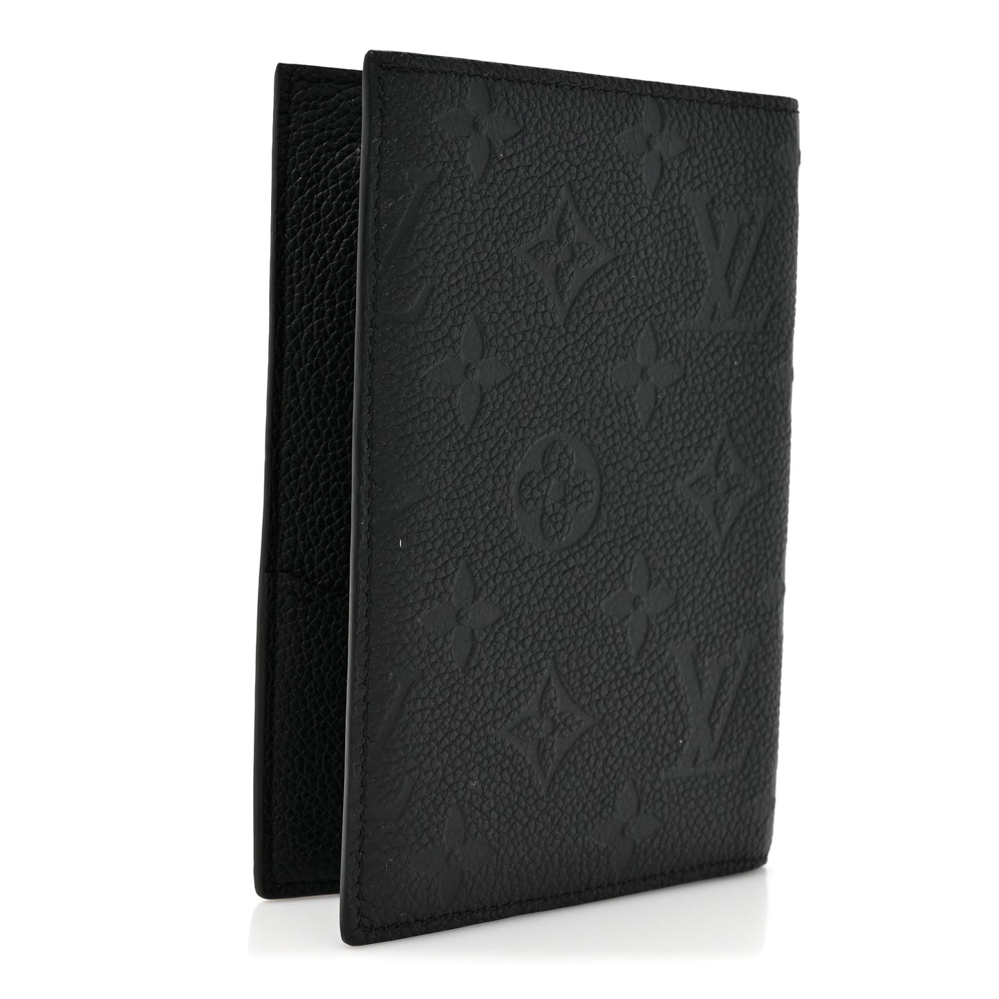 Empreinte Monogram Passport Cover Black