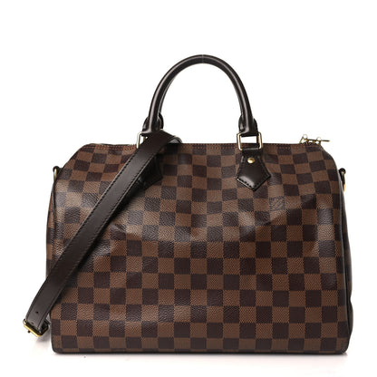 Louis Vuitton Damier Ebene Speedy Bandouliere 30 1 of 10