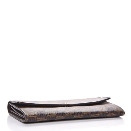 Louis Vuitton Damier Ebene Sarah Wallet 4 of 7