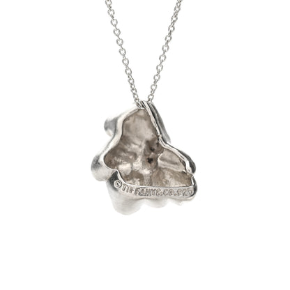 Tiffany Sterling Silver Teddy Bear Pendant Necklace 4 of 5